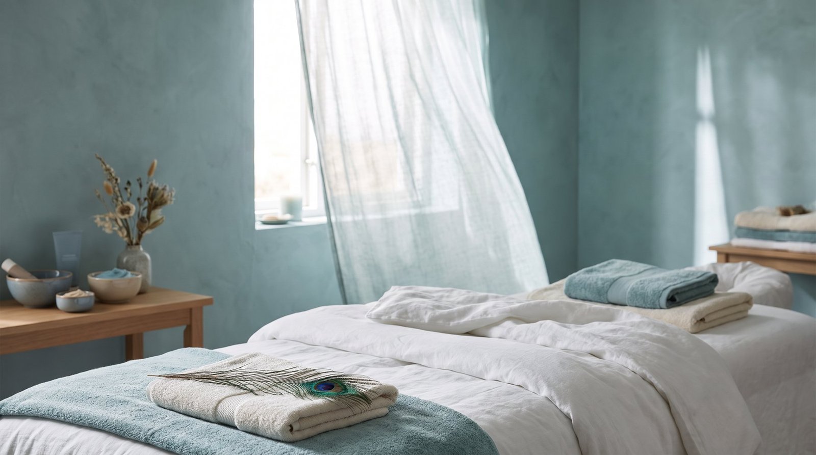 A calm treatment room